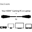 Club3D HDMI кабель CAC-2313 10м, 4K60Hz, 18 Gbit/s, 2.0, 3D, прямой разъем, золотые контакты