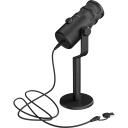 Genesis Dinamiskais mikrofons Radium 350D NGM-2168, -48 dB, 60-14k Hz, USB 2.0 Type-A, USB 3.0 Type-C, melns
