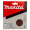 Smilšpapīra disks uz auduma bāzes 125mm K80 (10gab.) P-43555 MAKITA