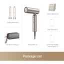 Dreame juuksekuivati AHD51 PRO-TITANIUM GOLD 1300 W, 70 m/s, 60 dB, 1.8 m, 110000 RPM, 5 kuumustaset, 2 kiirus, kuldne
