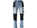 Stretch Jeans Trous. Light Blue S. M YT-79071 YATO