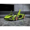 Lego Tehnika 42115 Lamborghini Si&aacute;n FKP 37, 3696 elementu, 18+ gadi, instrukciju lapa