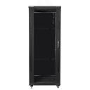 Lanberg vabalt seisva kapp FF01-6632-12B, 600mm, 32U, 800kg, 2 ventilaatorit, IP20, 4 vertikaalset riba