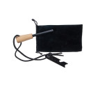 Aizdedzes tērauds 'Deluxe', 10,000 aizdedzes, ergonomisks koka rokturis, R179639, Origin Outdoors