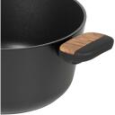 Resto Kastrul 93188 4.4L, 240mm, Alumiinium, Klaasist kaas, Ergonomilised k&auml;epidemed, 2 k&auml;epidet, Induktsioonile sobiv