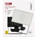 Emos LED prožektor TAMBO ZS2932, 30 W, 3000 lm, IP54, neutraalne valge valgus, PIR andur, alumiiniumkorpus