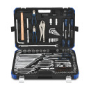 Tool Set, SCHEPPACH, SCH-41421-5 GOLD, 1/2", 1/4", 3/8", chrome vanadium steel