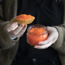 200 ml zema burka ar melnu &Oslash;82/6 vāku, 6 gab BROWIN 132222, stikls, 8.7x8.7x6 cm