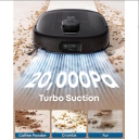 Viedais robots putekļsūcējs ar mazgā&scaron;anas funkciju 20000 Pa līdz 180 min 3L putekļu ietilpība melns Omni E25 T2353G11 Eufy