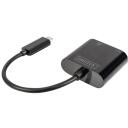 Digitus USB-Type-C Gigabit Ethernet adapteris DN-3027, 1 Gbps, USB-C ports, strāvas piegāde