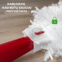 Vileda Tolmu L&uuml;kk VILE5712, 267mm, plastmass/paber/poliester, 360&deg; vahetatavad otsikud, paindlik pea