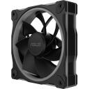 Asus Datora korpuss MR120 90DA00L0-B09020, 12 cm, 3 ventilatori, 58 cfm, 1600 RPM, 23 dB, 7 lāpstiņas, RGB