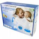 Esperanza Krū&scaron;u pumpis ECM003B, 150 ml, 100-240 V, 5 V, 0,33 bāri, 2 darba režīmi, LCD displejs, ergonomisks rokturis