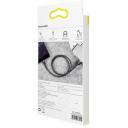 Baseus Cafule USB Lightning kabelis CALKLF-BG1, 1m, 2.4A, USB, Lightning, aliuminis, nailonas, TPE, greitas įkrovimas