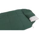 Outwell Magamiskott Camper Prime Green 230500, 235 x 90 cm, -15 kuni 5 &deg;C, parem t&otilde;mblukk, 2-3 hooaega, polikotton