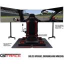 Next Level Racing V&otilde;idus&otilde;idu simulaatori kabiin GTtrack NLR-S009, 138cm, 55cm, 120cm, 48kg, 150kg, 4-punktiline turvav&ouml;&ouml;