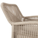 Krēsls FLORIDA 66,5x57,5xH83, akācija, bē&scaron;s 48502