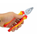 VDE izolēti kombinētie knaibles, 180mm, precīza grie&scaron;ana un ergonomiskas rokturi, AW31102, AWTOOLS