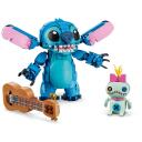 Lego LEGO DISNEY 43296 Stitch and Scrump, 190mm, 713 elementų, 9+ metų, instrukcijų lapas