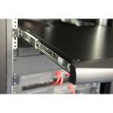 Digitus LCD konsool 19 tolline KVM DS-72211-2US, 1366x768, 8x DSUB 15pin, 1U, must klaviatuur, puuteplaat