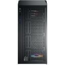 Montech Korpus X5 (B), Midi Tower, 1xUSB 3.0, 3x140mm esiventilaatorit, 1x120mm tagumine ventilaator, RGB