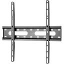 Sbox Kron&scaron;teins PLB-2544F-2, 32-70''/45kg/400x400, fiksēts, melns, tērauds, noņemama VESA plāksne, izliektiem ekrāniem