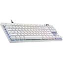 Logitech G Pro X TKL Rapid, 920-013242, 1.010 kg, 35.7 cm, 15 cm, 3.8 cm, USB, mechaniniai, RGB ap&scaron;vietimas