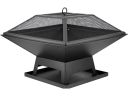 STEEL FIRE PIT WITH LID 45 X 45CM 99715 LUND