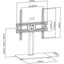 Maclean Universaalne teleristand MC-450, 40kg, VESA 75x75-400x400, 32-65", 3 taseme k&otilde;rguse reguleerimine