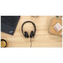 Lenovo k&otilde;rvaklapid 4XD1M45627, USB-C, must, stereo, m&uuml;rasummutamine, mikrofon, vastamine/l&otilde;petamine