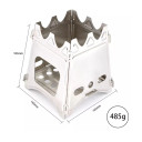 Kabatas plītiņa 'Stack', nerūsējo&scaron;ais tērauds, viegla un kompakta, R562167, Origin Outdoors