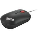 Lenovo ThinkPad USB-C juhtmega kompaktne hiir 4Y51D20850, 2400 DPI, 4 nuppu, USB-C, sinine optiline sensor, kahepoolne disain