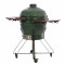 Ogļu grils Kamado Pro 24" 61cm TBG24GREEN-02 TUNABONE