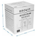 3 L klaasist t&uuml;nn laia tila, korgi, aluse ja kraaniga BROWIN 635529, l&auml;bipaistev, 3.0 L, 17.2x26.8x23.3 cm