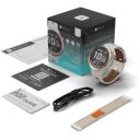 Stelio Sporta viedpulkstenis STSWA102GT, 1.43'', 466 &times; 466 px, 50 g, 3 ATM, 128 + 128 MB, Bluetooth, GPS, titāns