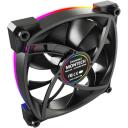 Montech Datora korpuss ventilators RX120 PWM BLACK 3 IN 1, 120mm, 1600RPM, 27dB, 3xRGB, 4-pin PWM