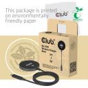 Club3D Laadija CAC-3027 25W Qi2 Juhtmevaba Laadimine Must, USB-C kaabel 1m, Kiire Laadimine, MagSafe &Uuml;hildatav