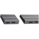 Hyper | HyperDrive Triple-4K dokstacija HD156-GL, 3xHDMI, 3xDP, 2xUSB-C, 100W, Gigabit Ethernet, sudraba