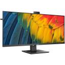 Philips &Auml;rimonitor 40B1U5601H/00, 40", 3440 x 1440, 100 Hz, 4 ms, IPS, 300 cd/m&sup2;, KVM l&uuml;liti, USB keskjaam