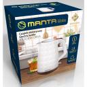 Manta Elektriline veekeetja KTL9230W, 1,7 l, 2200 W, peidetud k&uuml;tteelement, veetaseme indikaator