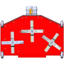 Deka aukštai žolei 110 cm; 127576 SOLO AL-KO