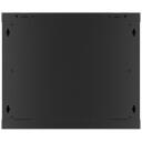 Lanberg Seinale kinnitatav 19" Rack kapp 9U WF01-6609-00S, 600mm, 600mm, 9U, 60kg, IP20, metalluks, 2 ventilaatoriavaust