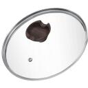 Resto Kastrul 93018 2.5L 20cm &Uuml;mmargune, Alumiinium, Klaasist kaas, Ergonomilised puidust k&auml;epidemed