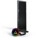 Montech CPU Au&scaron;intuvas LIGHTFLOW ARGB 360 (B), 3 ventiliatoriai, 129.5 m&sup3;/h, 2.39 mmH2O, FDB, 400 mm vamzdžiai