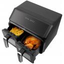 Eldom аэрофритюрница FR210 dualcrisp, 2200 W, 8 л, электронный термостат, 2 независимых ящика