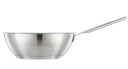 Cepšanas panna All Steel Wok, 28 cm, nerūsējošais tērauds, FISKARS 1064747, Ceratec™ nelīpošais pārklājums, piemērota cepeškrāsnī līdz 270°C