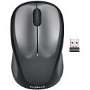 Logitech USB optinė pelė M235 910-002201, 1000 DPI, 3 mygtukai, RF belaidis, pilka spalva, 10m belaidis nuotolis, AA baterija