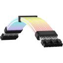 Gamemax Toite pikenduskaabel VGA 3x8PIN-B, 30 cm, 3x8 pin pistik, RGB LED valgustus