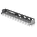 Ubiquiti UACC-Rack-Panel-Patch-Blank-24, keystone панель, 1U, 63.5mm, 442.4mm, 43.7mm, серый, поликарбонат, SPCC, 1 шт.