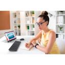 Dell klaviatuur KB500 580-AKOR, traadita, must, 2.4 GHz, 12 programmeeritavat klahvi, QWERTY vene